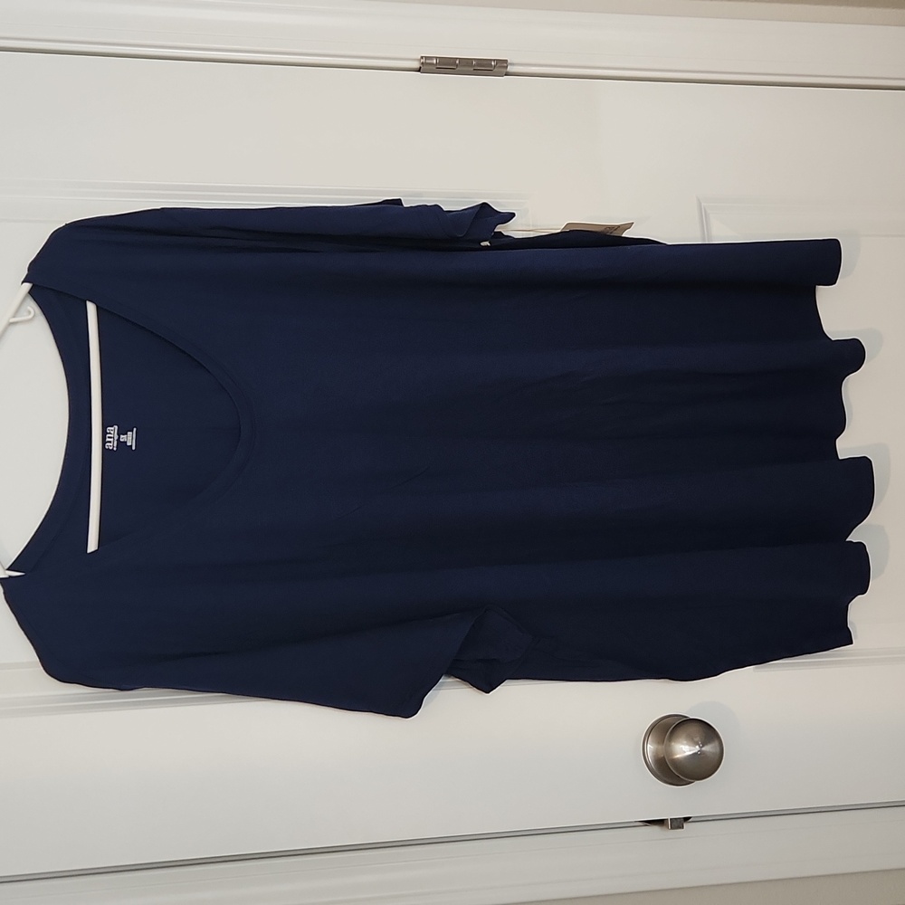 A.N.A Navy Blue Women's Top!